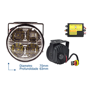 Day Light LEDs, 12V, 6000k