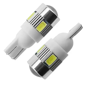 LEDs T10 / W5W Canbus, 6 LEDs 12/24V, 6000K
