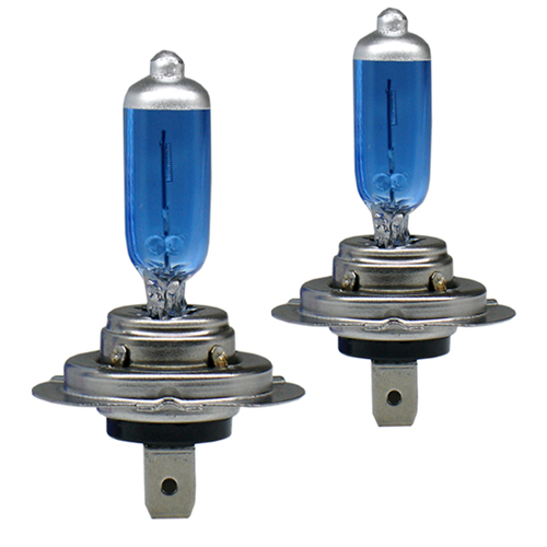 2 Metal White Bulbs H7 24V 100W
