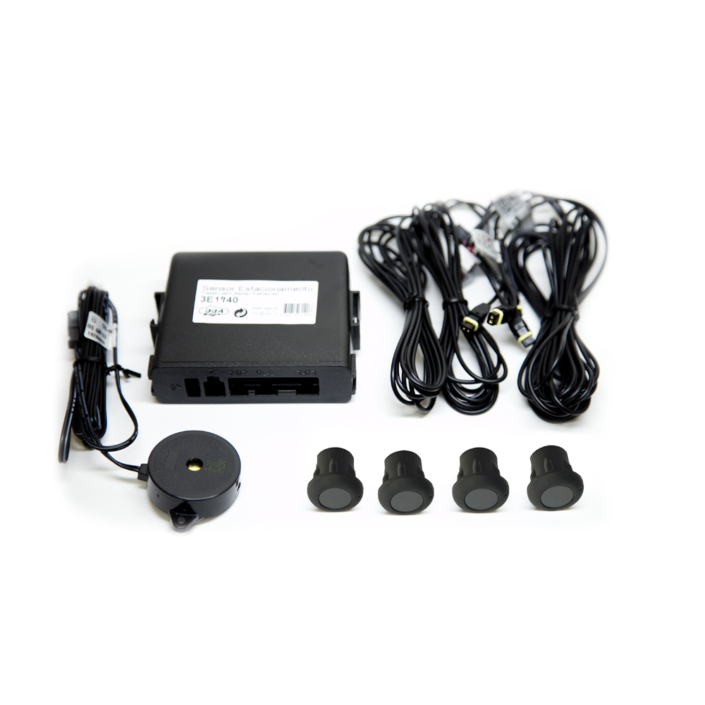 Rear Rubber Parking Sensors with Buzzer