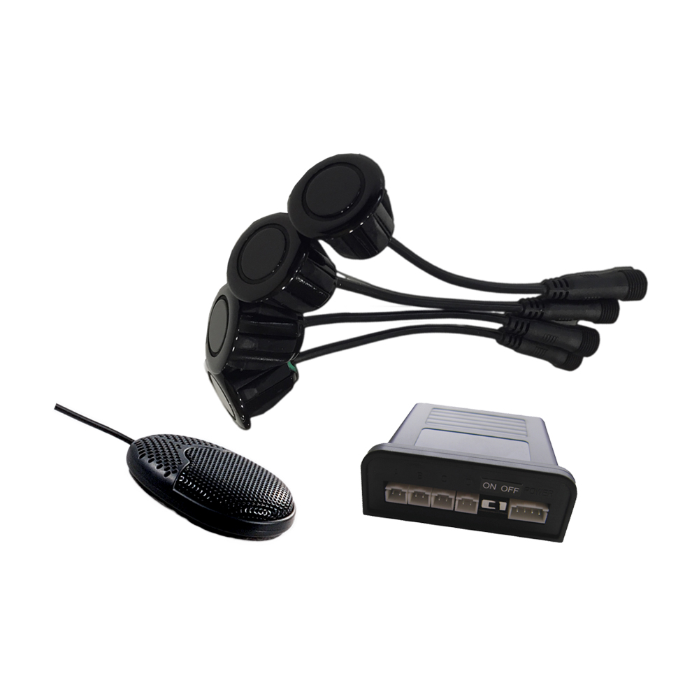 Black Rear Parking Sensors with Buzzer